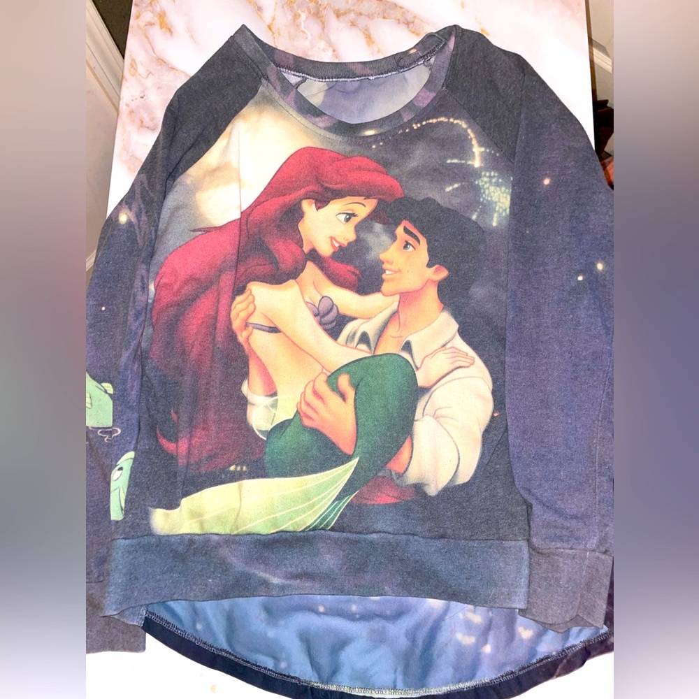 DISNEY Ariel and Eric sweater